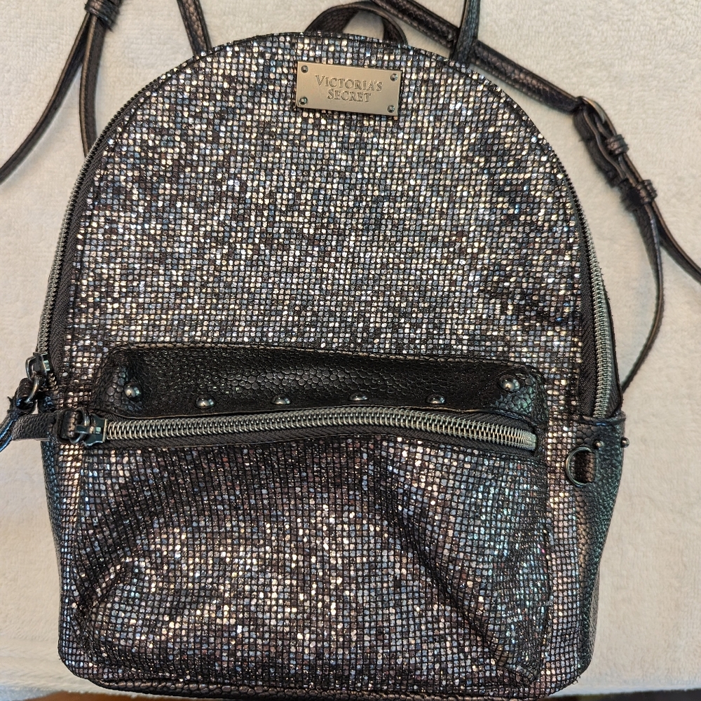 Victoria’s Secret Mini Glitter Backpack Gem